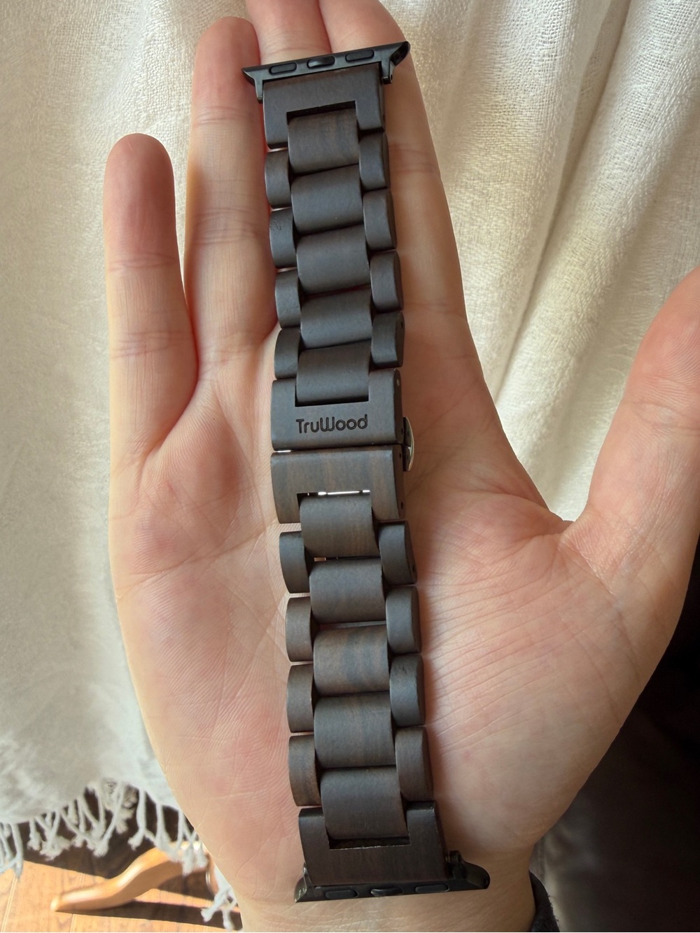 Apple Watch Band 41mm Truwood Dark Brown Wooden